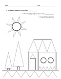 Drawing Triangles Practice Worksheet