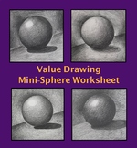 Drawing and Pencil Shading Worksheet Middle School Art Hig