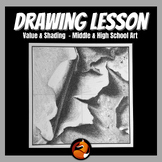 Drawing and Shading Beginner Activity Middle School Art Hi