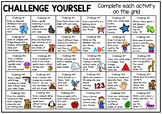 Drawing and Writing Challenge Chart - Early Finishers Activity