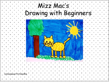 Preview of Drawing with Beginners a directed drawing lesson