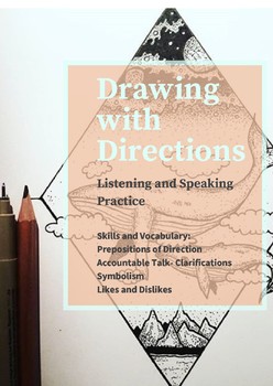 Preview of ESL/ELL Speaking and Listening Dictated Drawing High School Lesson