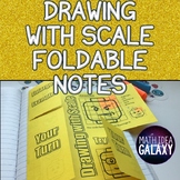 Drawing with Scale - Foldable Notes