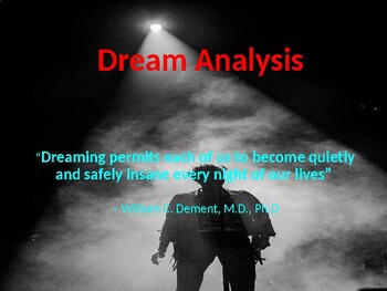 Preview of Dream Analysis Presentation