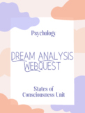 Dream Analysis Webquest