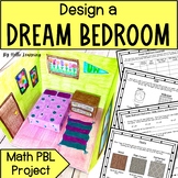 Design a Dream Bedroom Area and Perimeter Math Project - 4