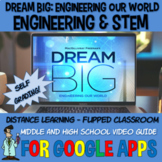 Dream Big: Engineering our World movie guide STEM STEAM GOOGLE APP SELF-GRADING 