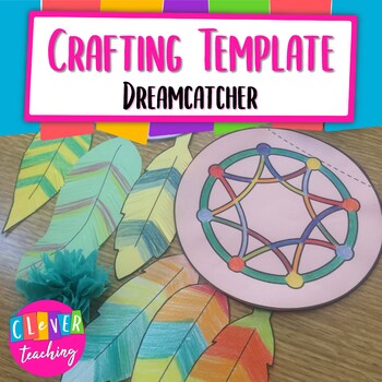 Preview of Dream Catcher Writing Prompt - Crafting Template