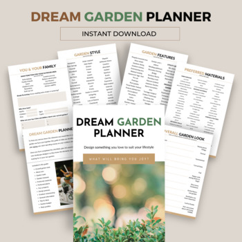 Preview of Dream Garden Planner