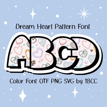 Preview of Dream Heart OTF PNG SVG