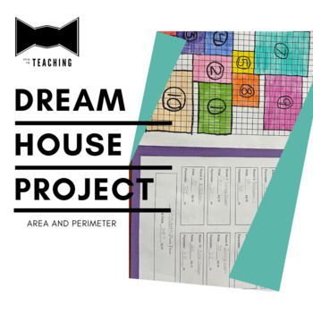 Preview of Dream Home Floor Plan Area and Perimeter Project *Google Slides Editable*