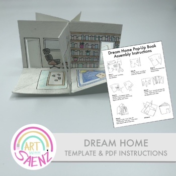 Preview of Dream Home | Safe Space | Pop - Up Book