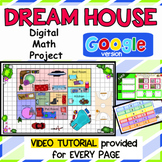 Dream House Area project for google classroom, w video tut