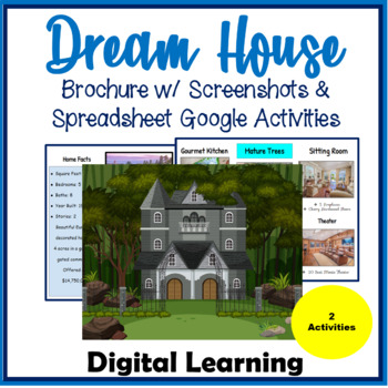 Preview of Dream House Brochure & Loan Amortization Google Lessons