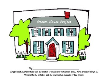 Preview of Dream House Math Project