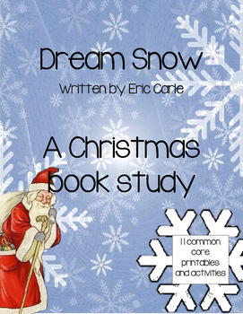 Preview of Dream Snow: A Christmas book study