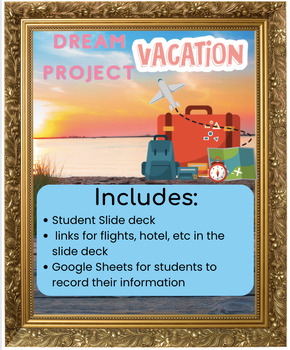 Preview of Dream Vacation Budget Project