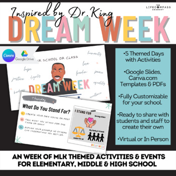 Preview of Dream Week Inspired by Dr. King