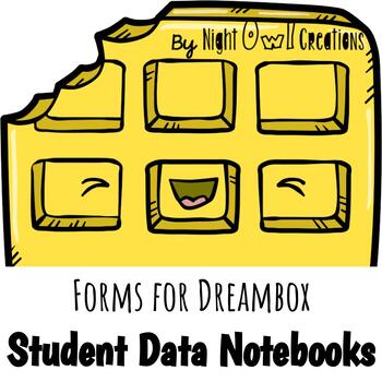 Preview of Student Data Notebook Forms for Dreambox