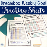 DreamBox Weekly Goal Tracker - Sports Themed Student Data 