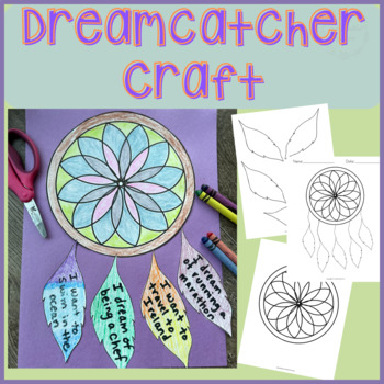 Preview of Dreamcatcher Craft for Native American Heritage Month