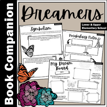 Preview of Dreamers by Yuyi Morales Read-Aloud Activities and for Hispanic Heritage Month