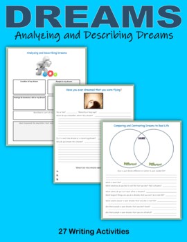 Preview of Dreams - Analyzing and Describing Dreams