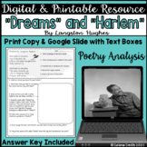 Dreams & Harlem by Langston Hughes - Digital & Print - Har