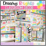 Dreamy Brights Classroom Decor | Bundle - Editable