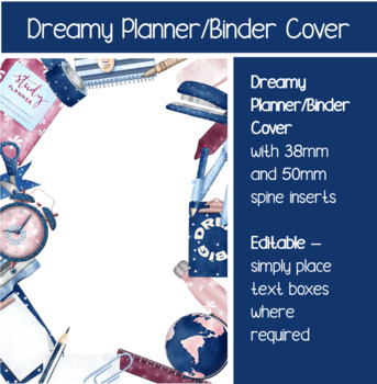 Preview of Dreamy Planning Binder/Planner Cover