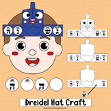 Dreidel Hat Craft Game Directions Activities Crown Writing