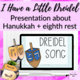 Dreidel Song Presentation // Holiday lesson for Hanukkah +