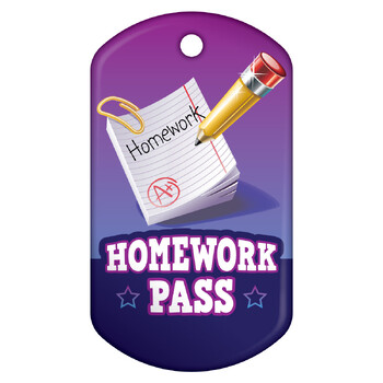 Preview of Dress Down/Homework Passes