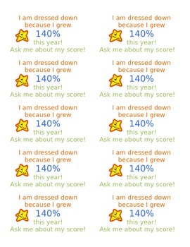 Preview of Dress Down Pass (Editable)