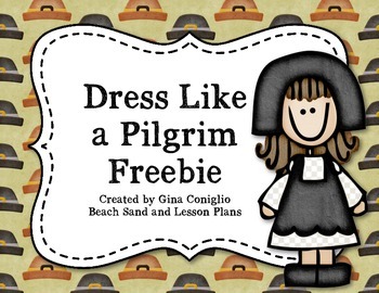 Preview of Dress Like A Pilgrim