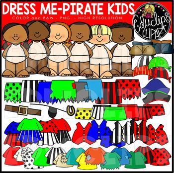 Pirates Clip Art Set