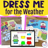 Dress for the Weather Seasonal Clothing Speech Therapy Act