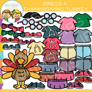 Clothes and Seasonal and Everyday Clothes Bundle Clip Art