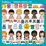 Dress for Spring Clipart