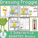 Dress for the Weather Interactive Books- Frogs Adapted Book Set
