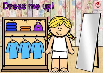 Dress Me Up' Activity Page!