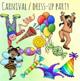 Dress up Party / Carneval Clipart