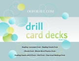 Drill Cards (PDF Format) Orton Gillingham Based