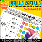 Drills for Skills Articulation Worksheets Speech Therapy