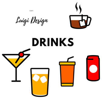 Preview of Drinks Clipart