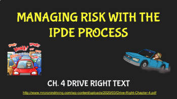 Preview of Driver Education- Drive Right Text Chapter 4 PPT (4.1 & 4.2) Teacher Copy