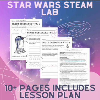 Preview of Droid Designers - A Star Wars STEAM Lab