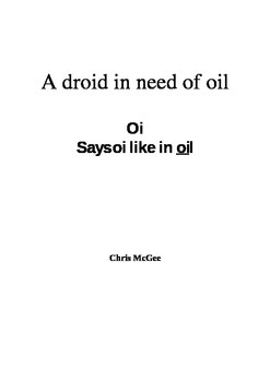 Preview of Droid in need of oil