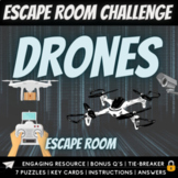 Drones Escape Room Challenge: Computer Science, Technology