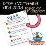 Drop Everything and Read | Poster | D.E.A.R. Time | Classr